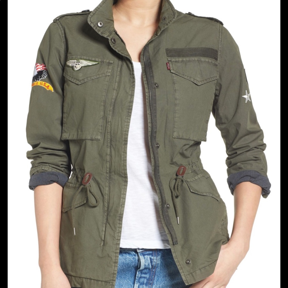 Levi Patched Utility Jacket NWT M